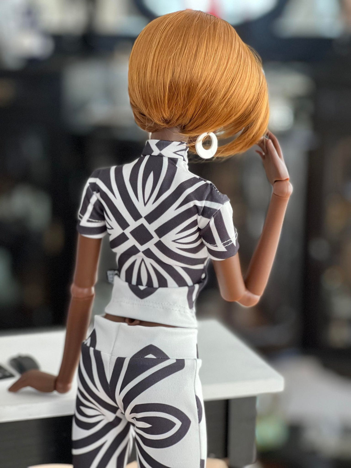 Pumpkin Pie wig for Smart Doll