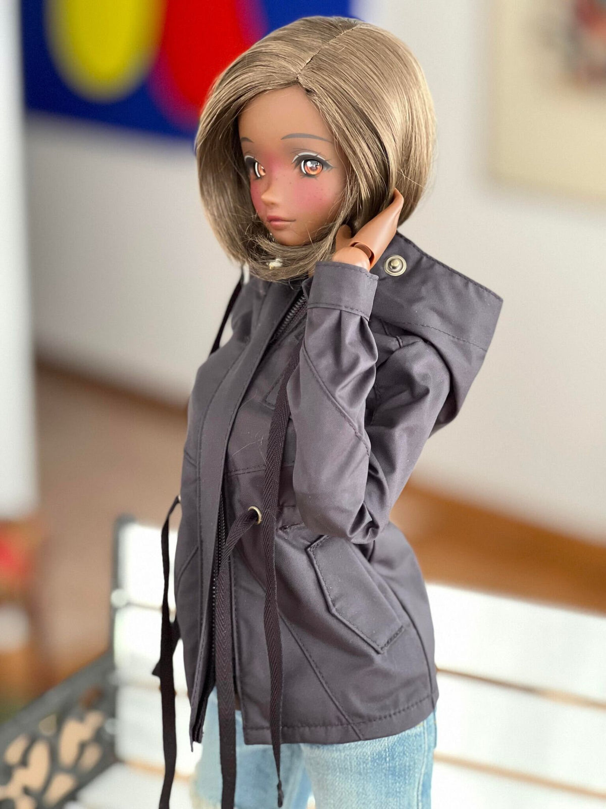 Trench wig for Smart Doll
