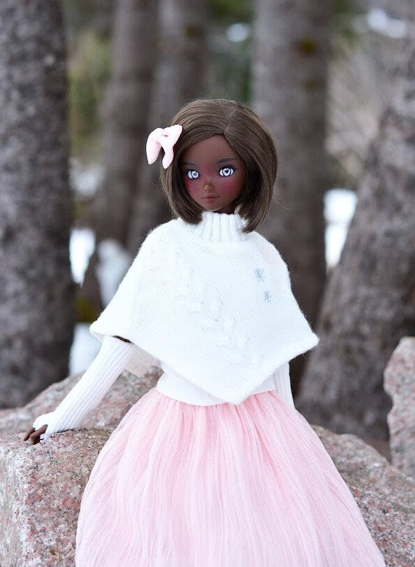 Trench wig for Smart Doll