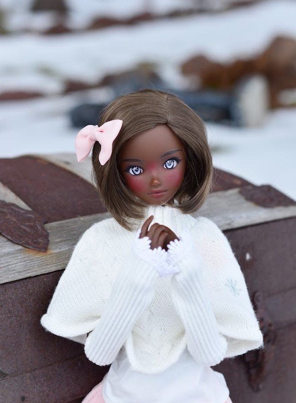 Trench wig for Smart Doll