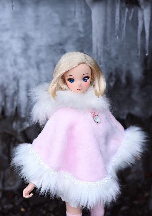PREORDER zazou Dolls Custom doll Wig for Smart Dolls - Tangle Resistant- 8.5" head of Bjd, SD, Dollfie dolls Vegan Mohair Asymmetrical bob
