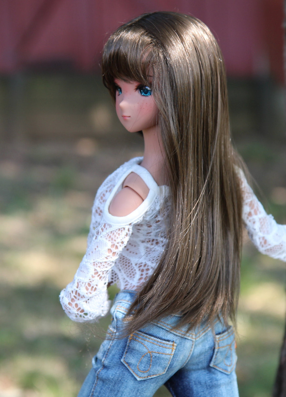 Topeka Brown wig for Smart Doll