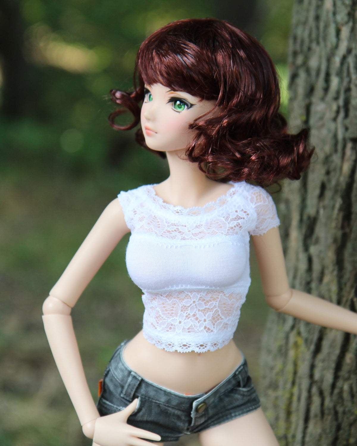Cascabel Chile wig for Smart Doll