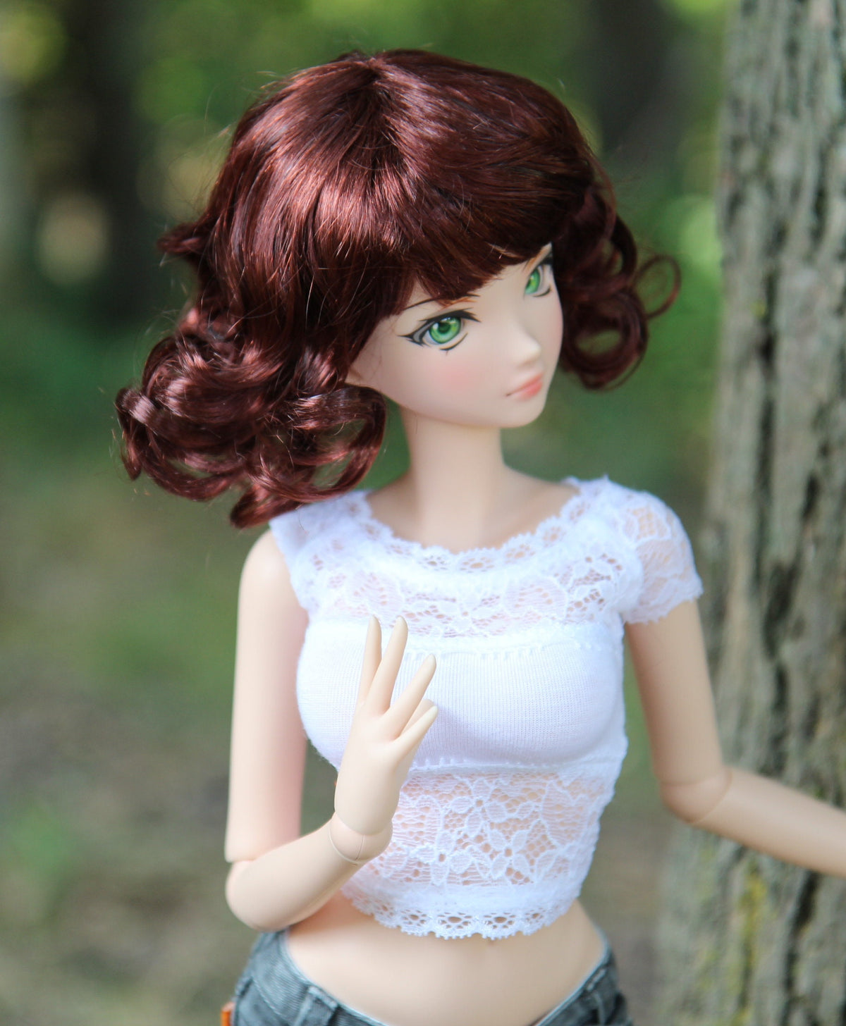 Cascabel Chile wig for Smart Doll