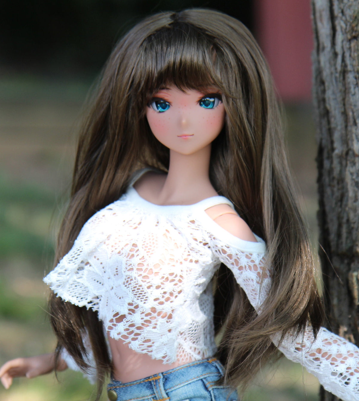 Topeka Brown wig for Smart Doll