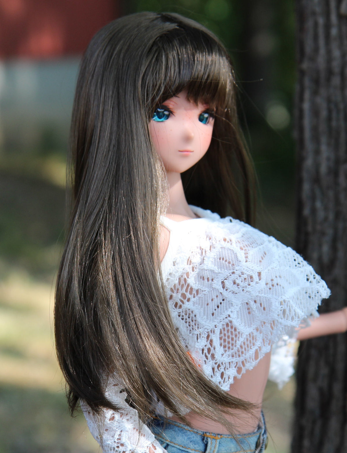Topeka Brown wig for Smart Doll