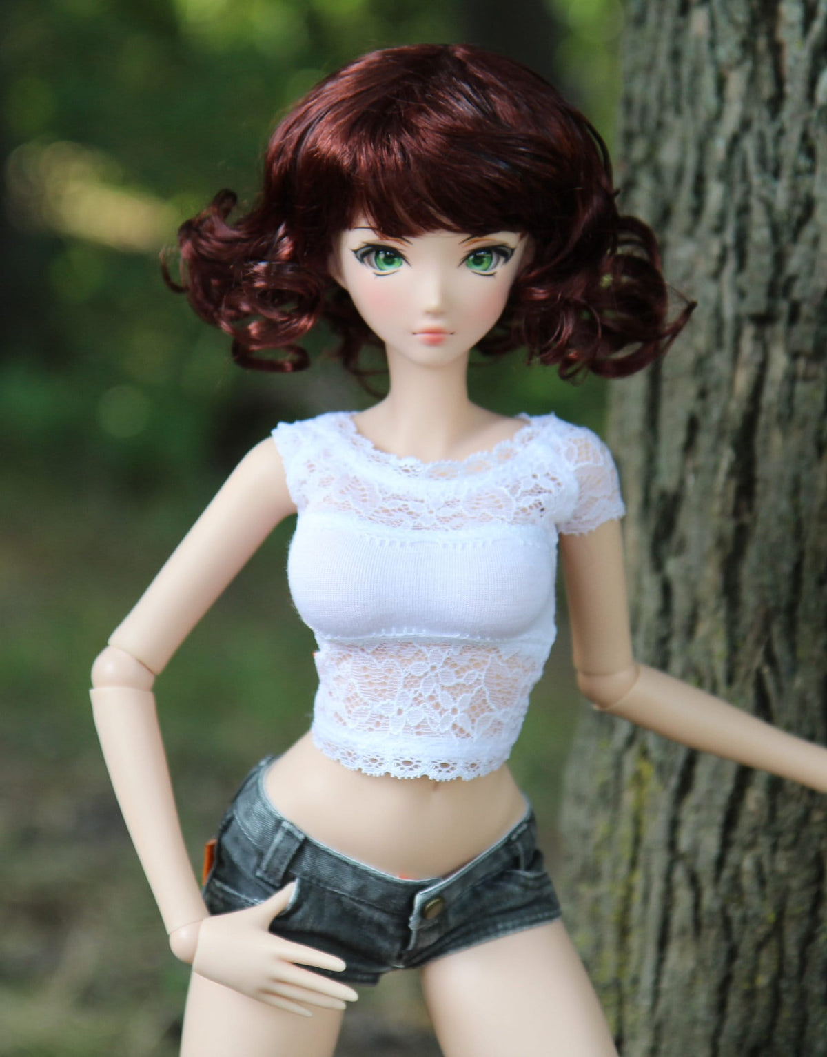 Cascabel Chile wig for Smart Doll