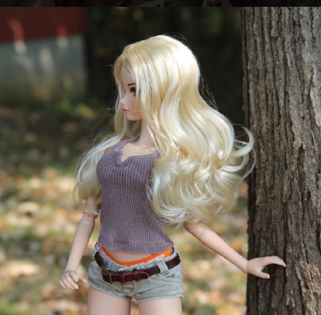Buttery Blonde wig for Smart Doll
