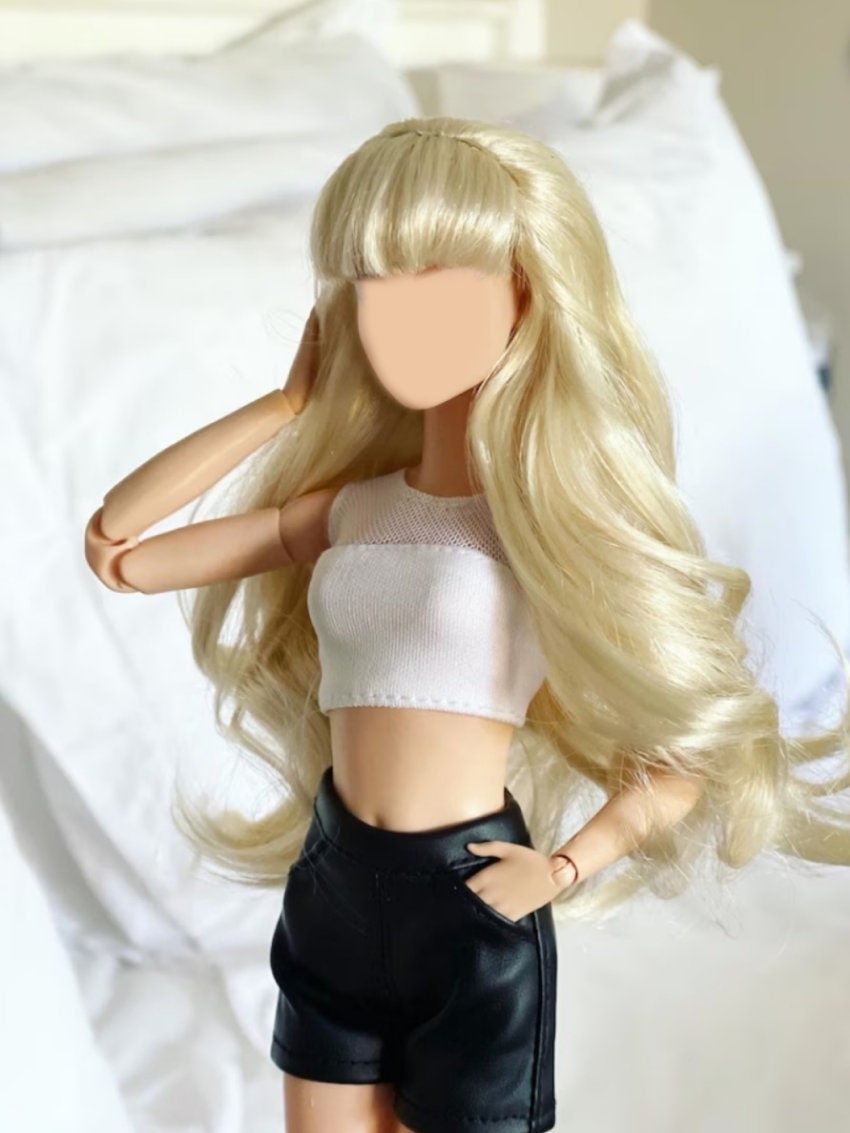 Alba wig for 1/6 fashion doll