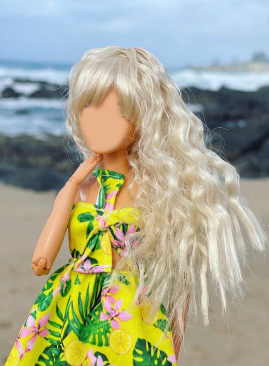 Misty Morning wig for 1/6 fashion doll