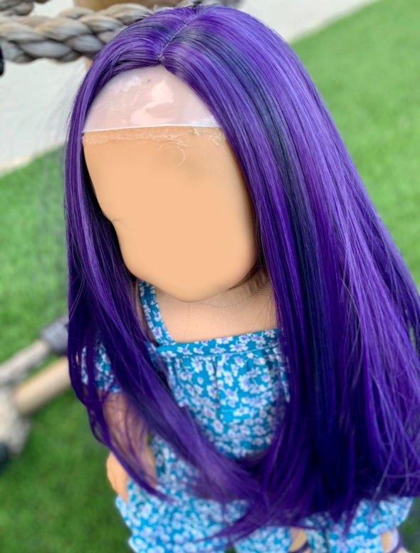ADD ON ITEM only! Zazou Dolls Silicone wig cap for 18" American Dolls  fits 10-11" head size of 18" dolls Og Blythe Bjd Gotz