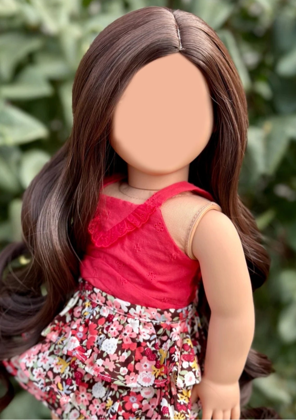 PREORDER Zazou Dolls Custom 18 Inch doll Wig | Tangle Resistant | 11" Head Size | Made to Fit 18’’ AG Dolls OG Doll Gotz Madame Alexander