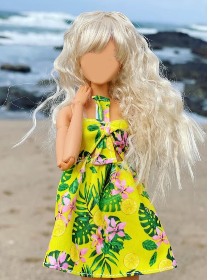 Misty Morning wig for 1/6 fashion doll