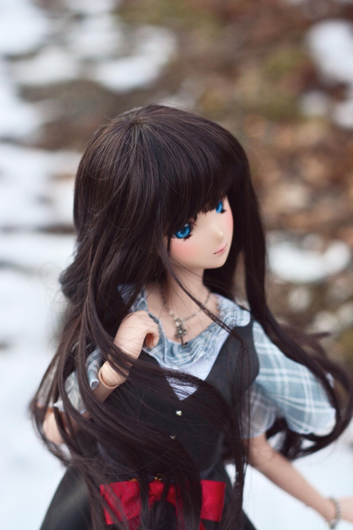 Sierra Brown wig for Smart Doll
