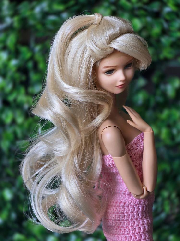 Alba wig for 1/6 fashion doll