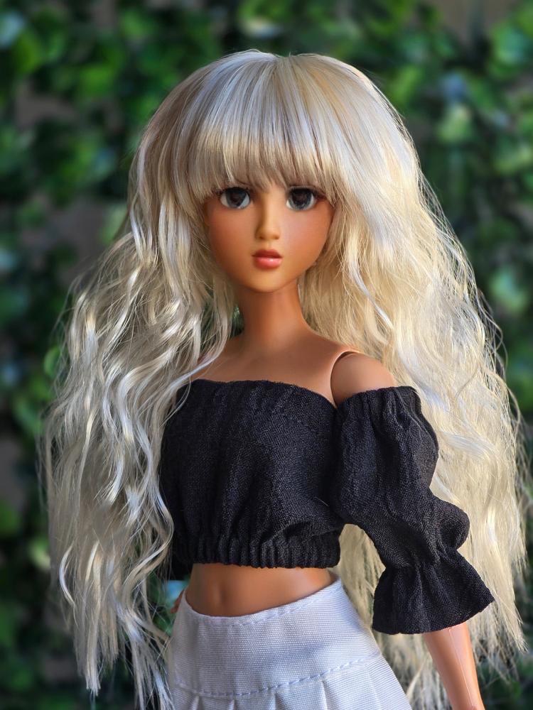 Misty Morning wig for 1/6 fashion doll