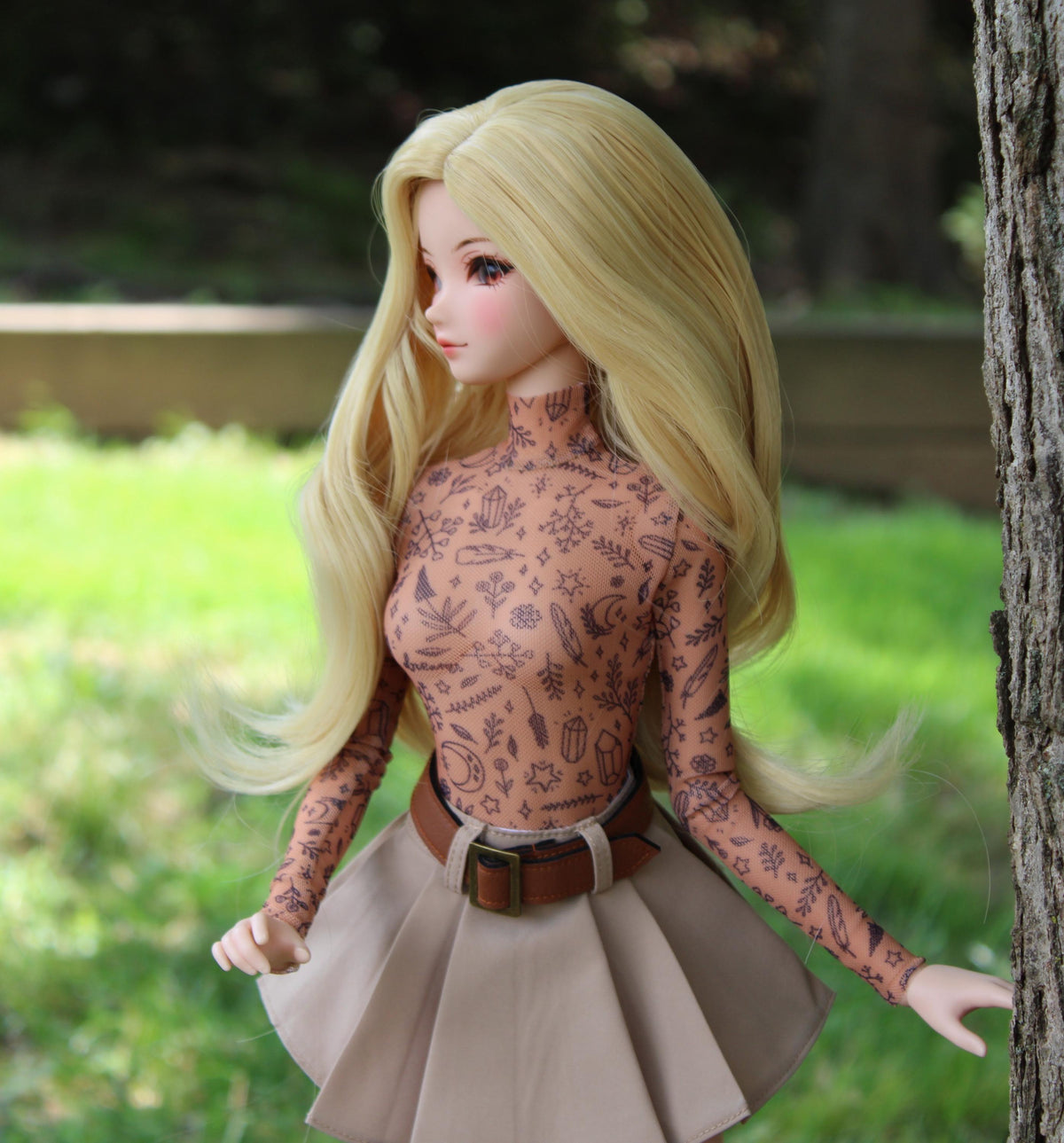 Corngold wig for Smart Doll