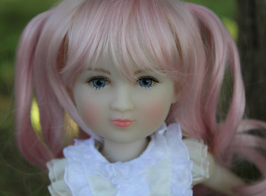 Custom WIG for 13" Dianna Effner Little Darling head size 7-8" siblings, Ellowyne, My Meadow Avery, Mini Pal Maru & Friends, Liz Frost girls