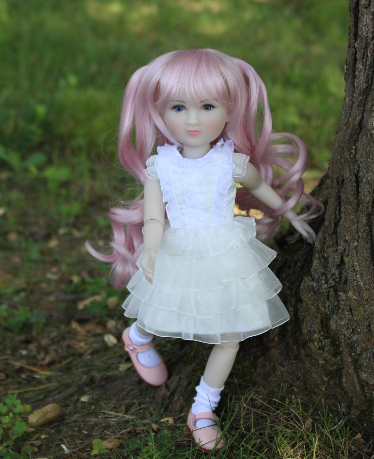 Custom WIG for 13" Dianna Effner Little Darling head size 7-8" siblings, Ellowyne, My Meadow Avery, Mini Pal Maru & Friends, Liz Frost girls