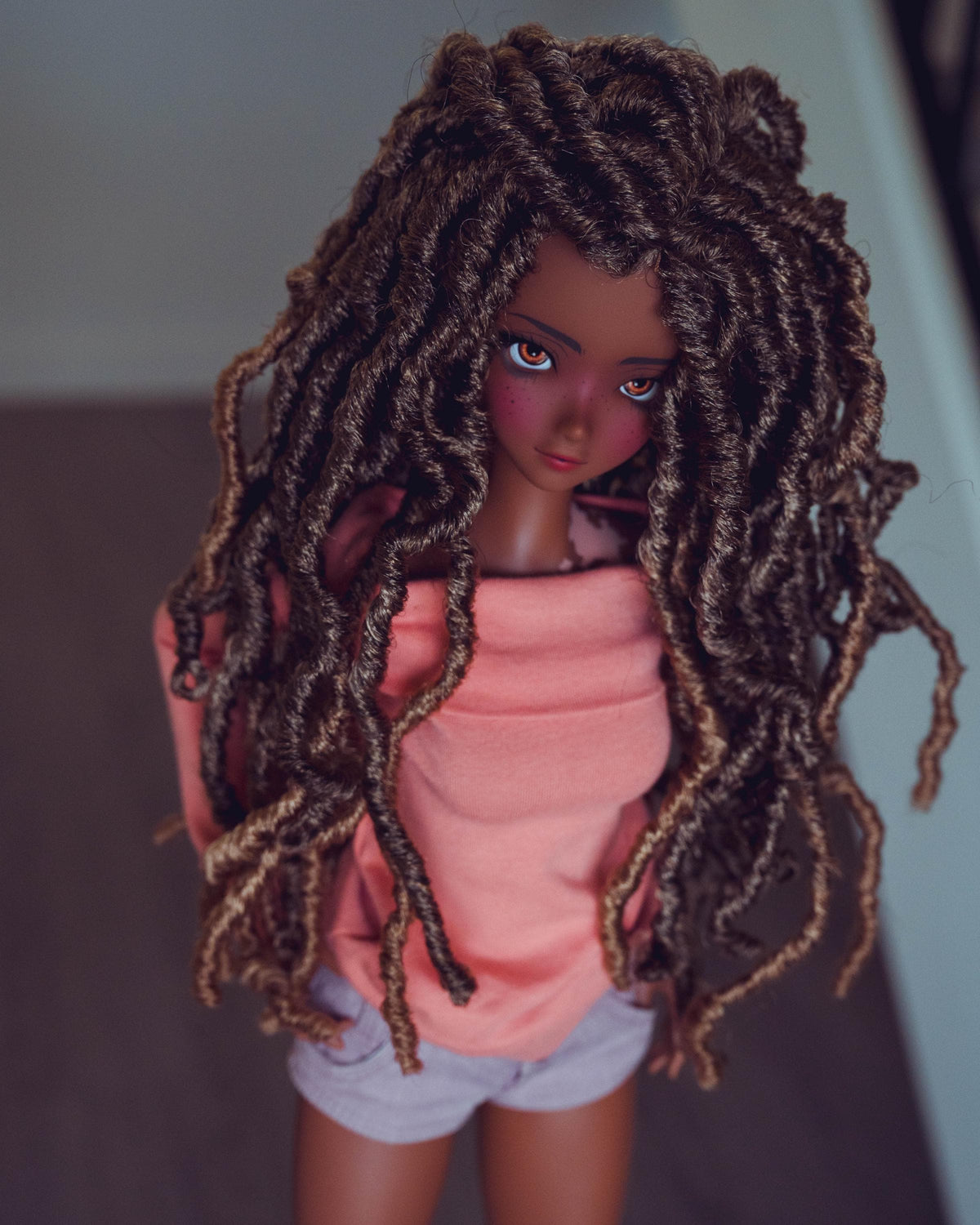 Desert Honey wig for Smart Doll