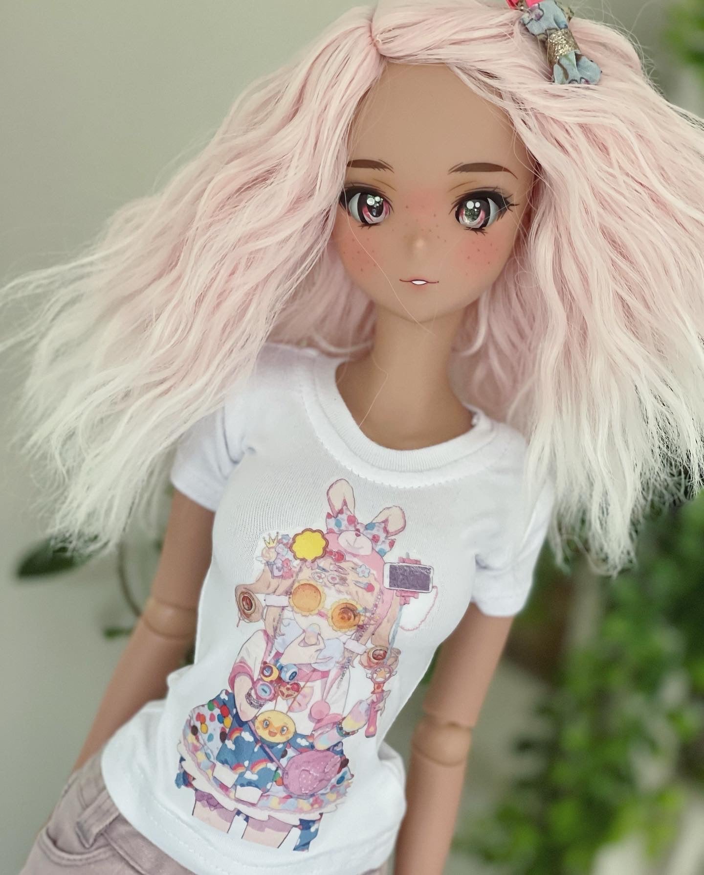 1/3 BJD Smart doll clothes Short Sleeve Fitted  t shirt Fit BJD, Smart Dolls and similar Unisex