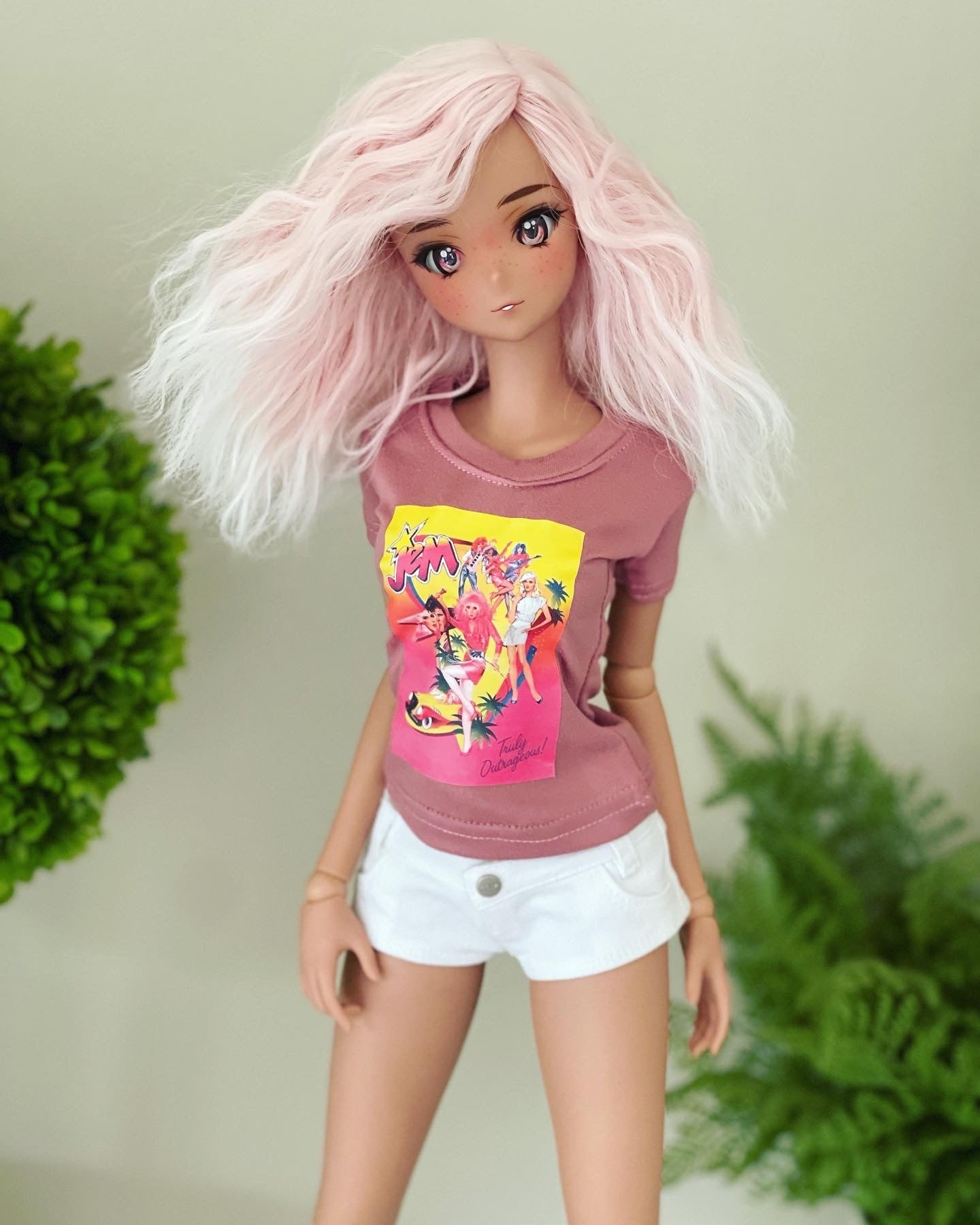 1/3 BJD Smart doll clothes Short Sleeve  Fitted t shirt Fit BJD, Smart Dolls and similar Unisex PREORDER