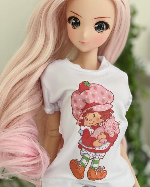B'z VERMILLION STUDIO Doll Tシャツ M 1/3 BJD Smart doll clothes Short Sleeve Loose Fit t shirt Fit BJD