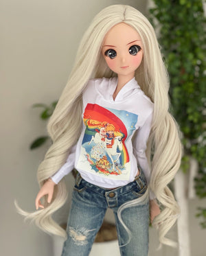 1/3 BJD Smart doll clothes Long Sleeve hoodie Fit BJD, Smart Dolls and similar Unisex