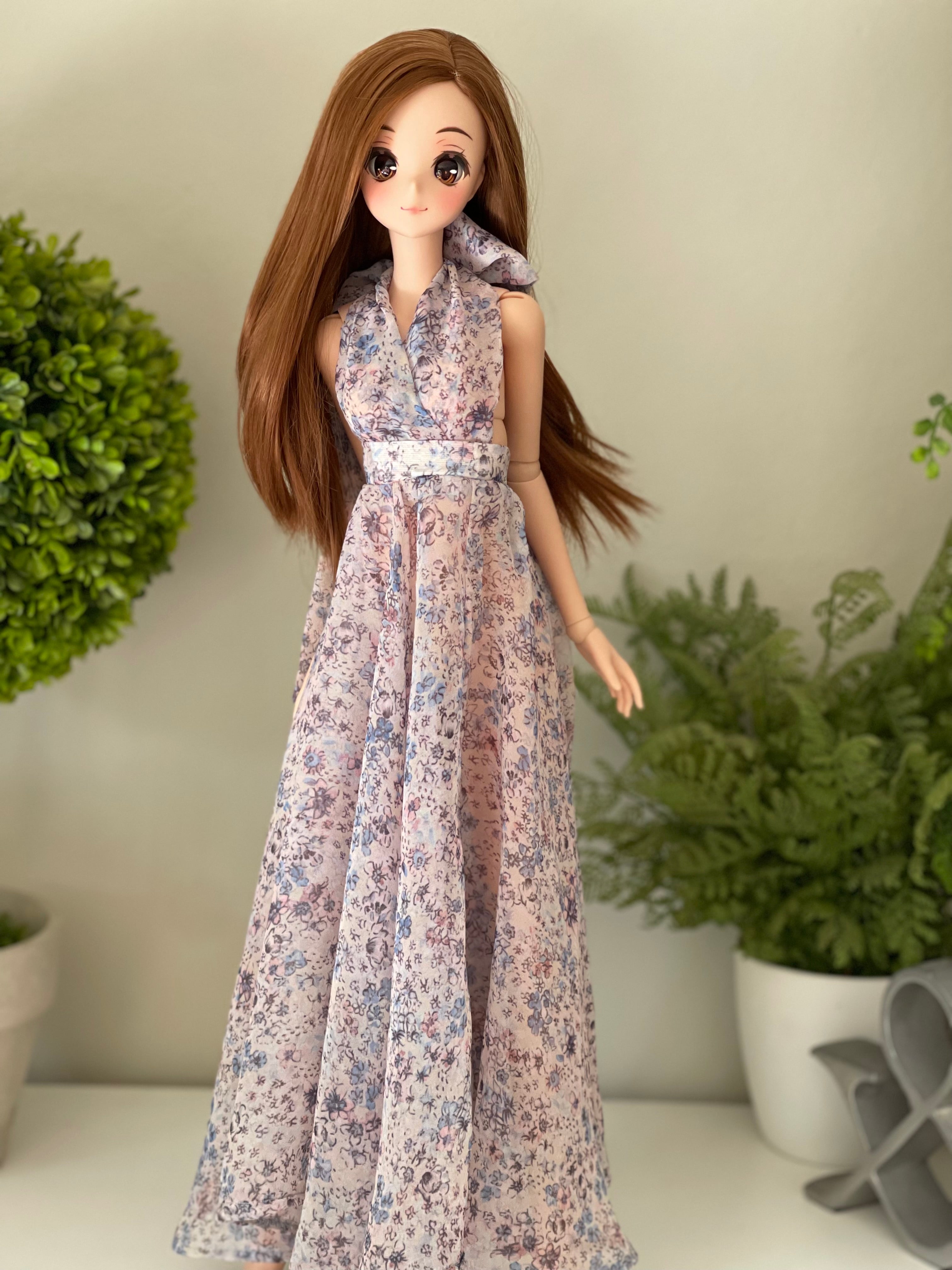 1/3 BJD Smart doll clothes Long Summer Dress Fit BJD, Smart Dolls and similar Unisex