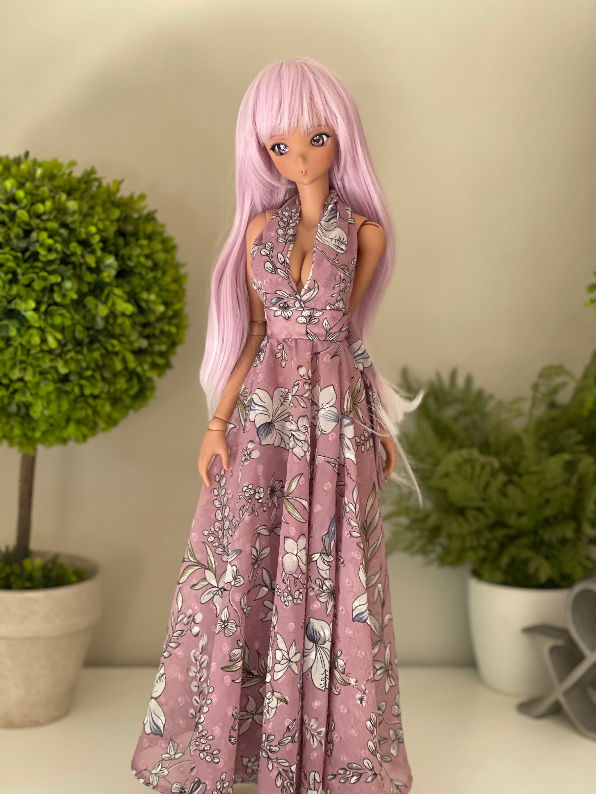 1/3 BJD Smart doll clothes Long Summer Dress Fit BJD, Smart