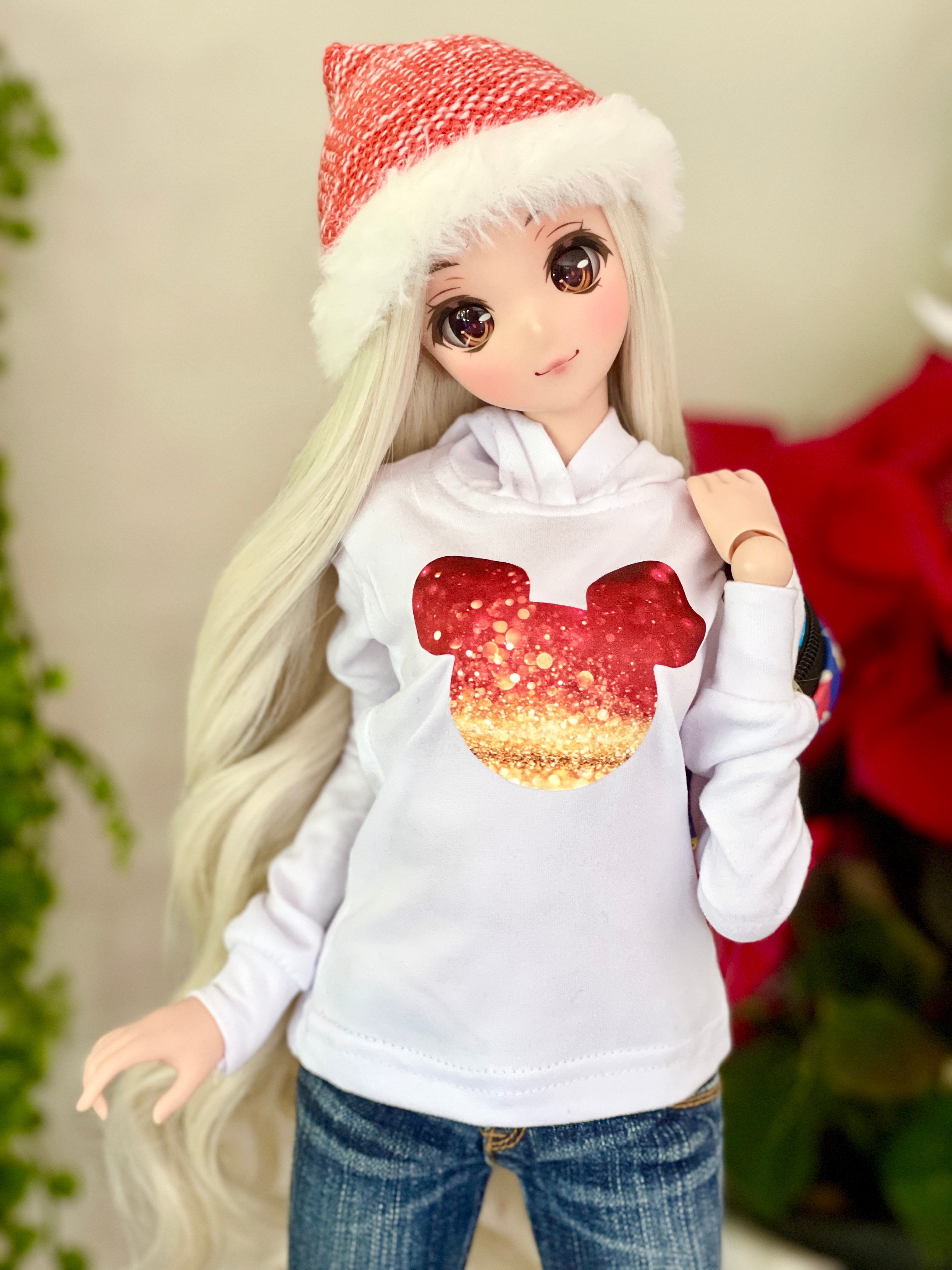 1/3 BJD Smart doll clothes Long Sleeve hoodie Fit BJD, Smart Dolls and similar Unisex Christmas delivery