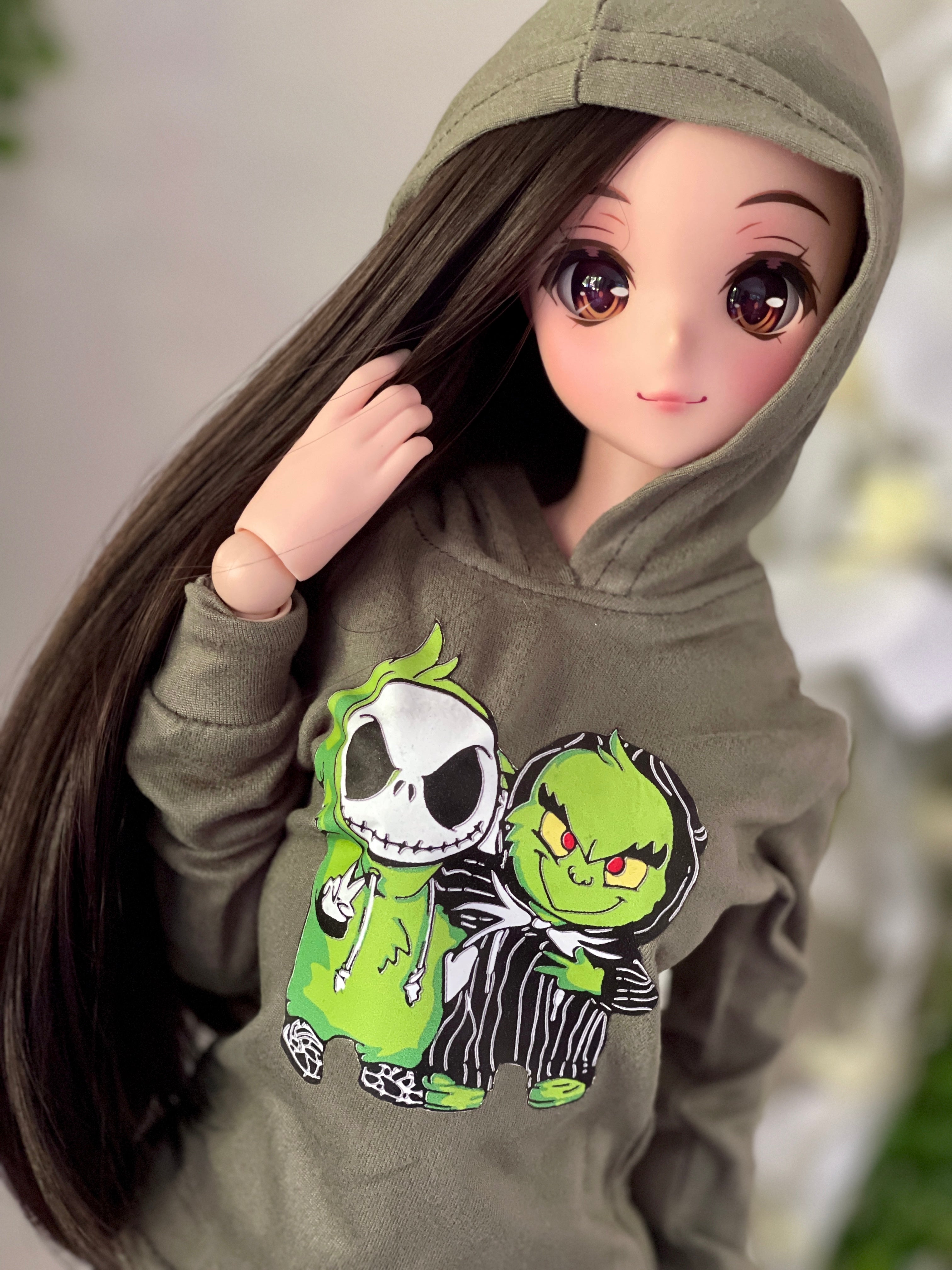 1/3 BJD Smart doll clothes Long Sleeve hoodie Fit BJD, Smart Dolls and similar Unisex Christmas delivery