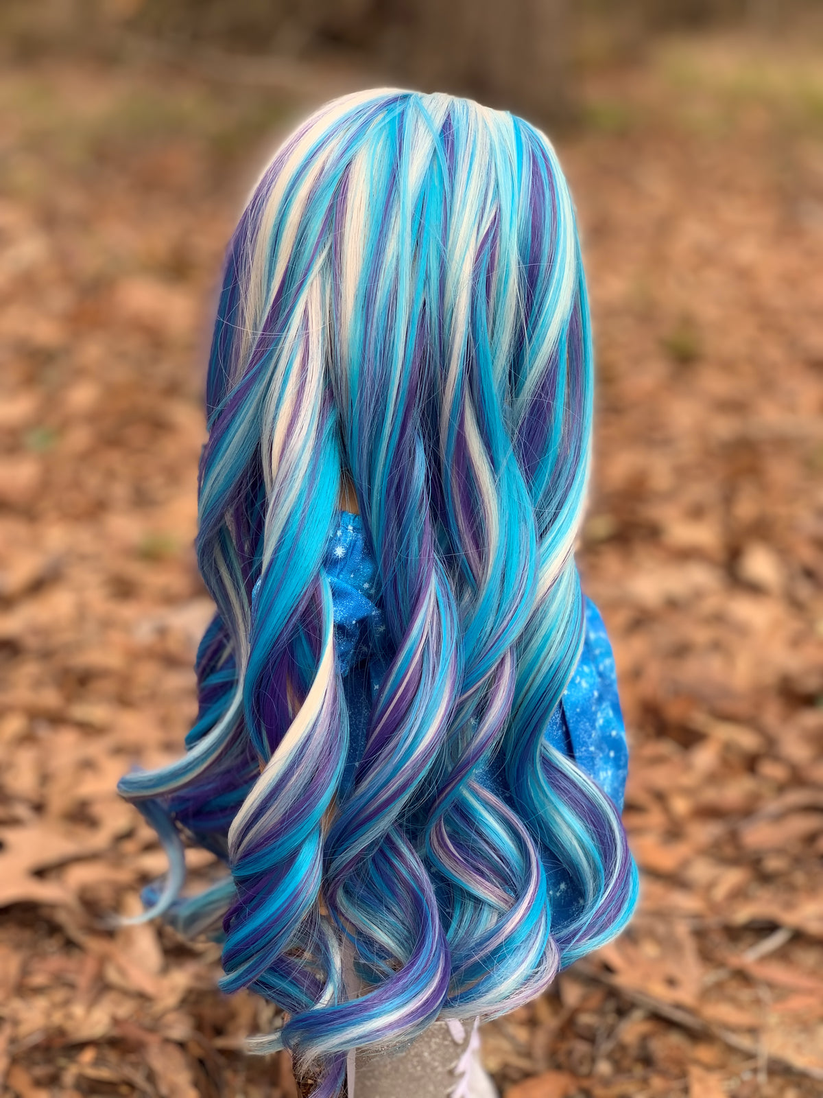 Zazou Dolls Exclusive  WIG  Moon Ocean for 18 Inch dolls such as OG and American Girl