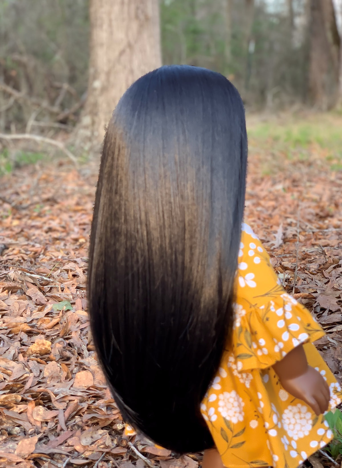 Zazou Dolls Exclusive Sweetie Ebony WIG  for 18 Inch dolls such as Journey, OG and American Girl