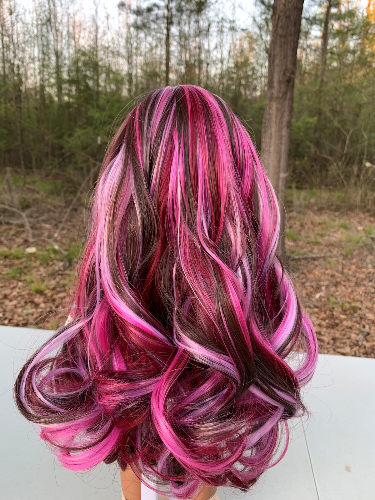 Zazou Dolls Exclusive Majesty WIG  Berry Twirl for 18 Inch dolls such as  OG & American Girl