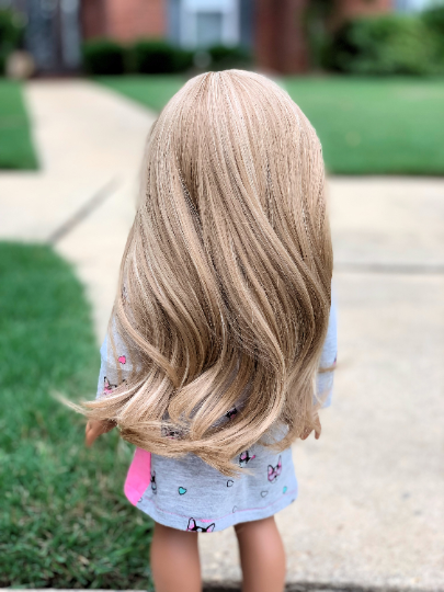 PREORDER Zazou Dolls Exclusive Surfside Breeze WIG for 18 Inch dolls such as Our Generation, Journey Girls and American Girl Kirsten replacement