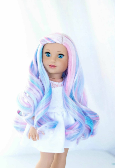 Zazou Dolls Exclusive WIG Pinkalicious for 18 Inch dolls such as OG and American Girl