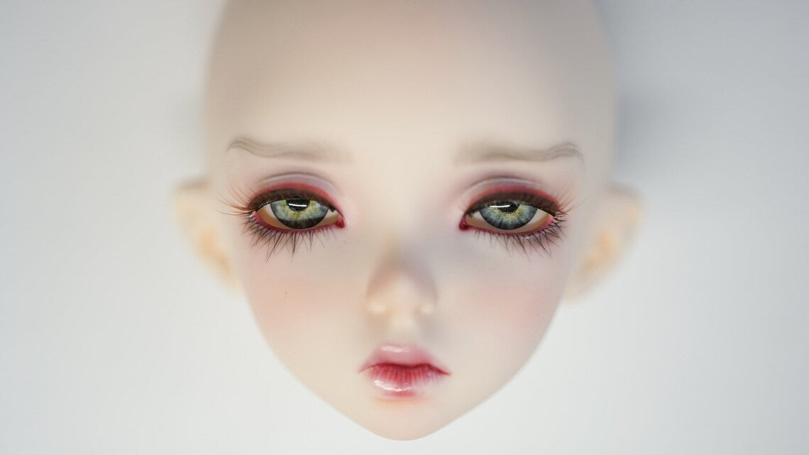 Natural Smart Doll Eyes , realistic doll eyes, doll eyes replacement, 14mm  Fit BJD, SD Semireal Doll and similar blue