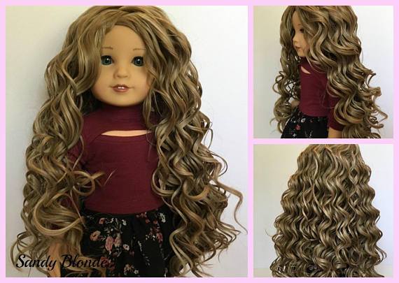 Hawaiian Curls Sandy Blonde