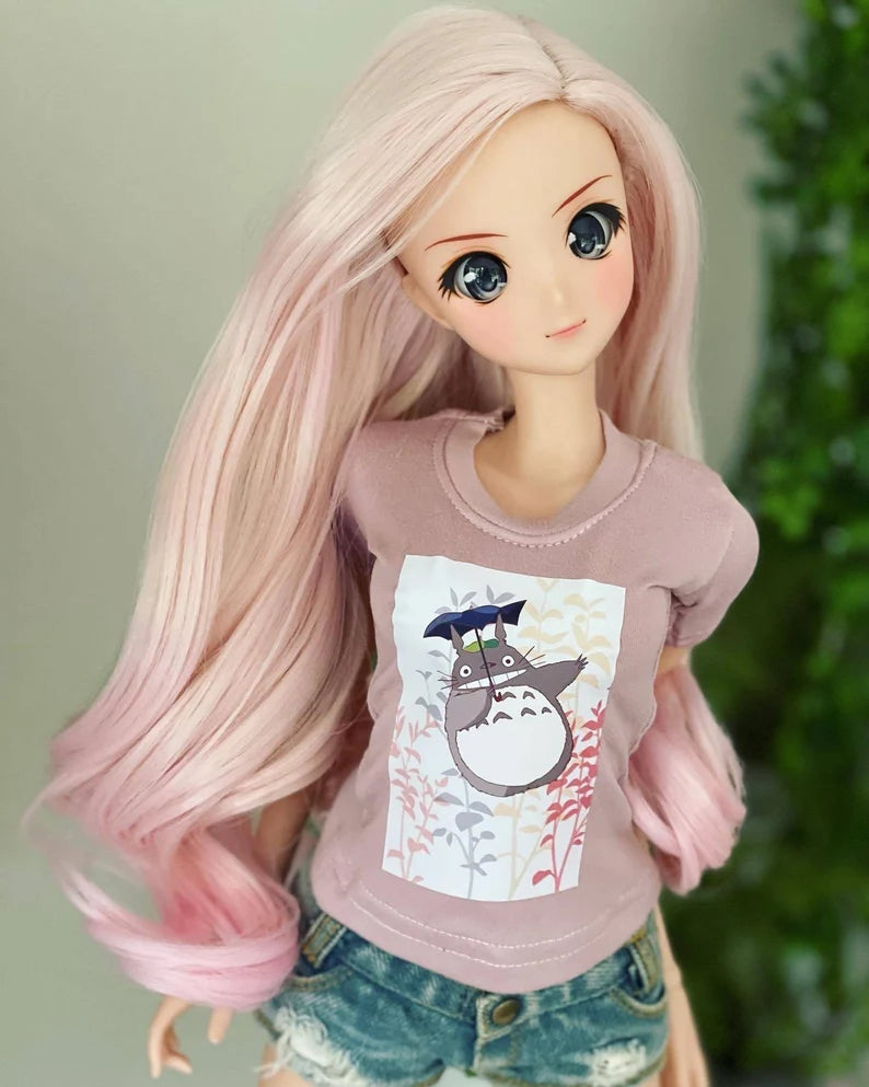 1/3 BJD Smart doll clothes Short Sleeve  Fitted t shirt Fit BJD, Smart Dolls and similar Unisex