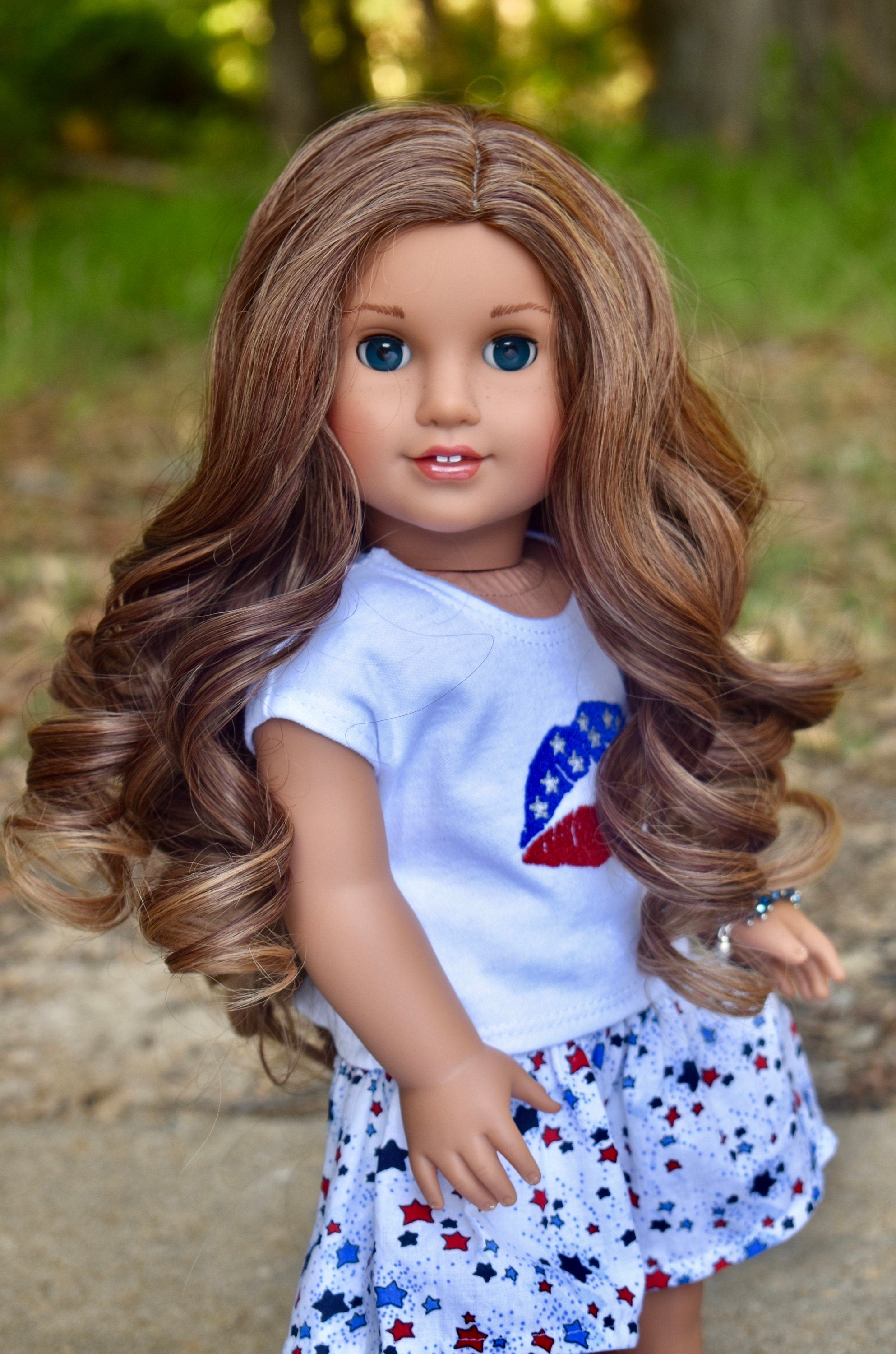 Wig Create Your American Girl Doll Custom Doll Wig For 18