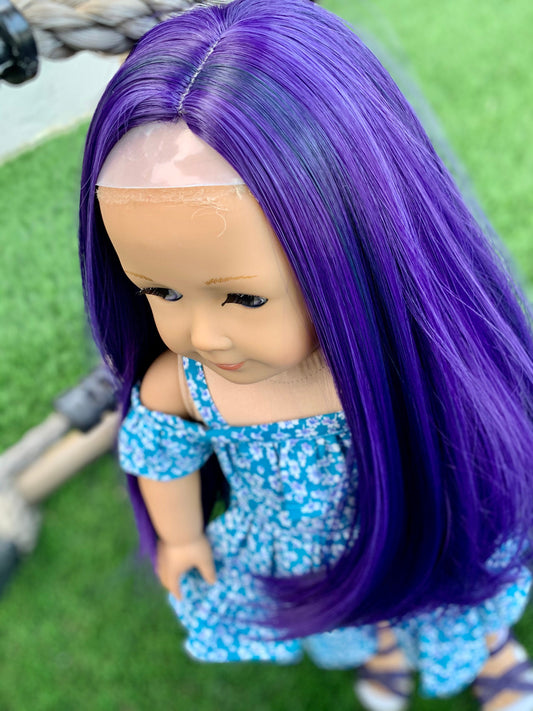 Silicone wig cap for 18" American Girl Dolls  fits 10-11" head size of 18" dolls OG Blythe BJD Gotz