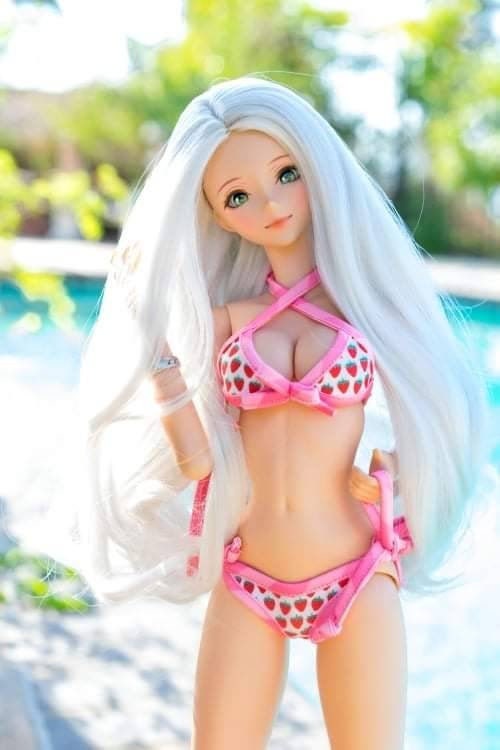 Custom doll Wig for Smart Dolls- Heat Safe - Tangle Resistant- 8.5" he ZaZou Dolls Custom doll Wig for Smart Dolls- Heat Safe - Tangle Resistant- 8.5" he ZaZou Dolls