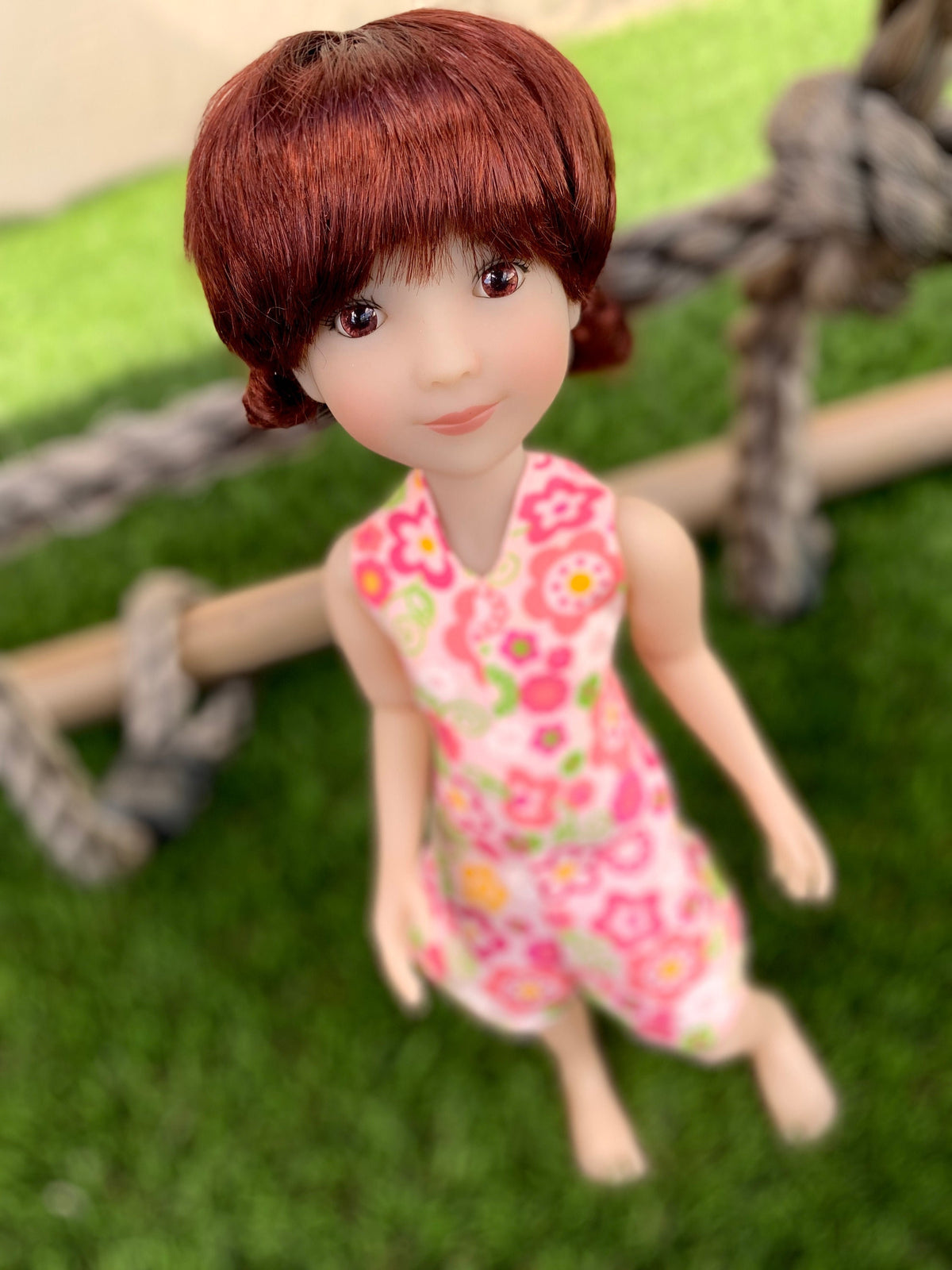 Custom WIG for 13" Dianna Effner Little Darling head size 7-8" Siblies, Ellowyne, My Meadow Avery, Mini Pal Maru & Friends, Liz Frost girls