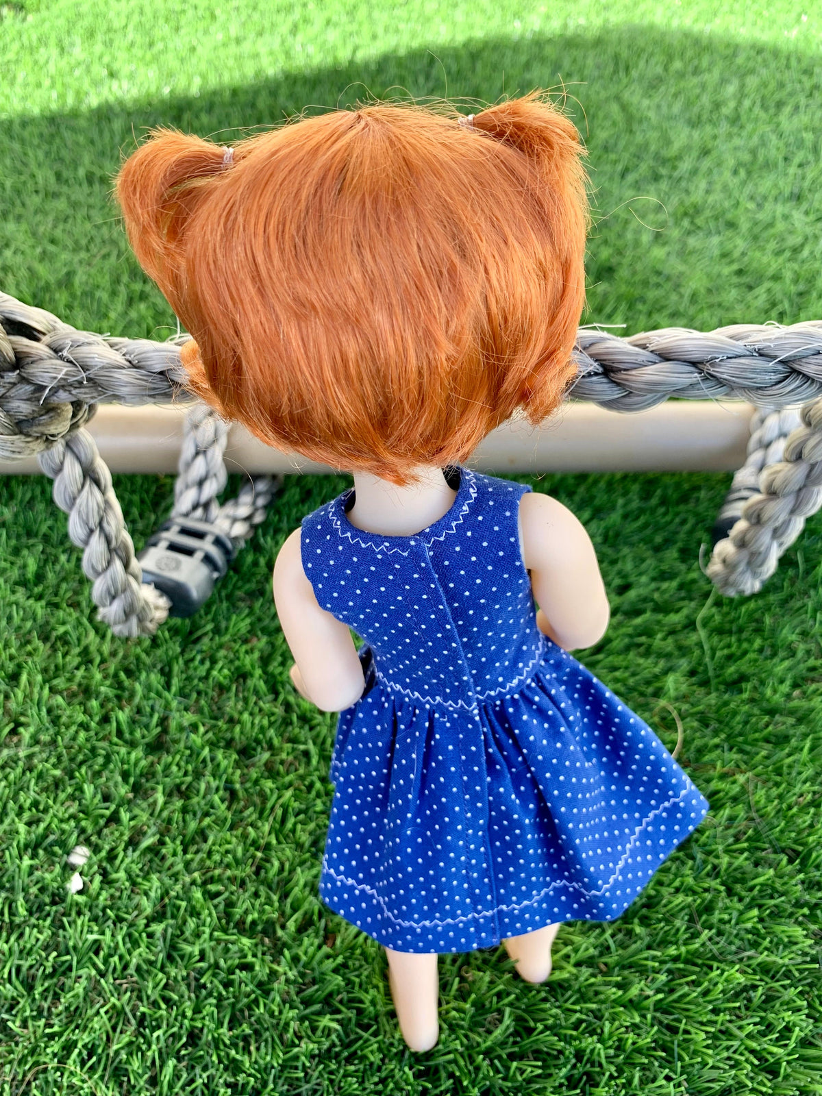 Custom WIG for 13" Dianna Effner Little Darling head size 7-8" Siblies, Ellowyne, My Meadow Avery, Mini Pal Maru & Friends, Liz Frost girls