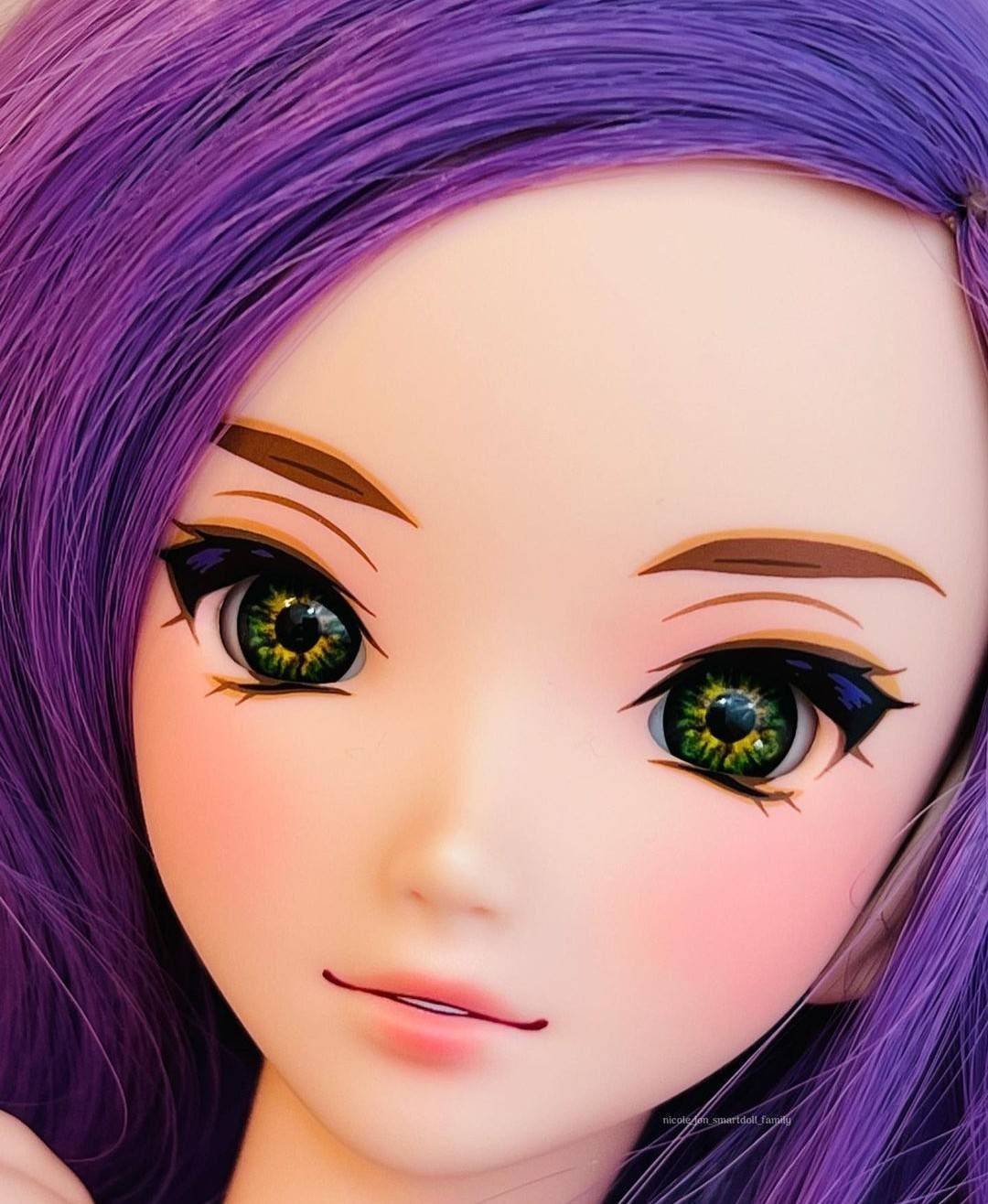 Natural Smart Doll Eyes , realistic doll eyes, doll eyes replacement, 14mm  Fit BJD, SD Semireal Doll and similar blue