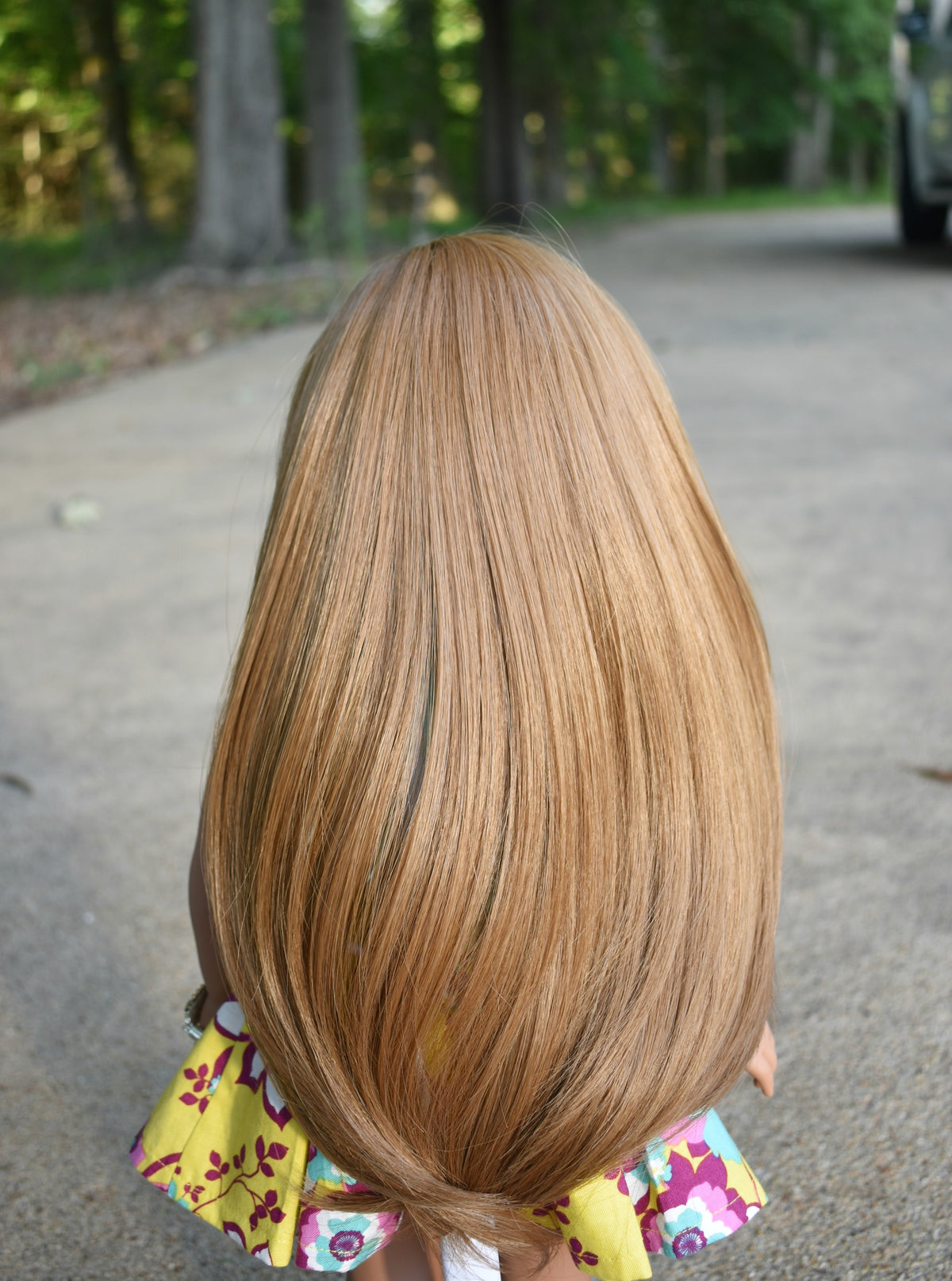 Zazou Dolls Exclusive Beauty WIG  Kenna for 18 Inch dolls such as Journey and American Girl